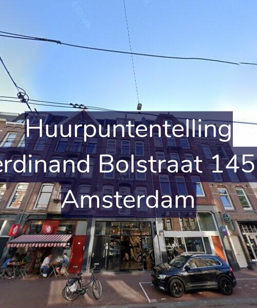 Foto gevel Huurpuntentelling voor Ferdinand Bolstraat 145-2, Amsterdam