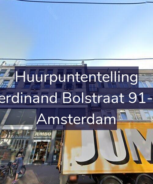 Foto gevel Huurpuntentelling voor Ferdinand Bolstraat 91-A, Amsterdam
