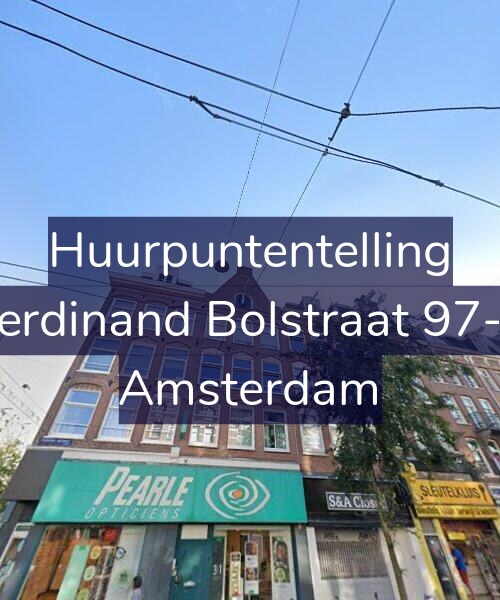 Foto gevel Huurpuntentelling voor Ferdinand Bolstraat 97-2, Amsterdam