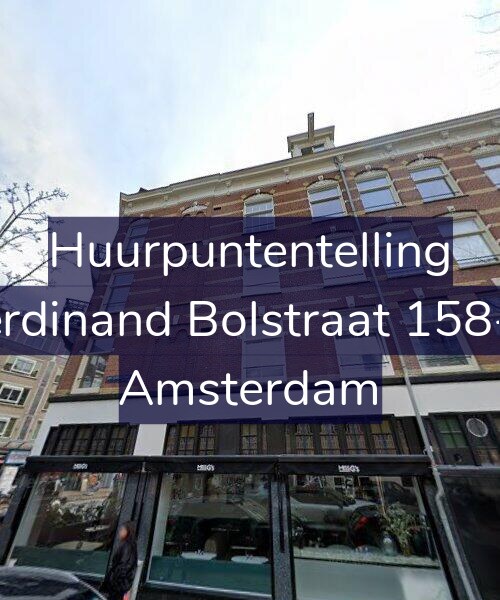 Foto gevel Huurpuntentelling voor Ferdinand Bolstraat 158-H, Amsterdam
