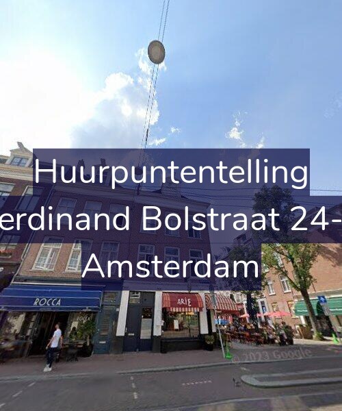 Foto gevel Huurpuntentelling voor Ferdinand Bolstraat 24-2, Amsterdam