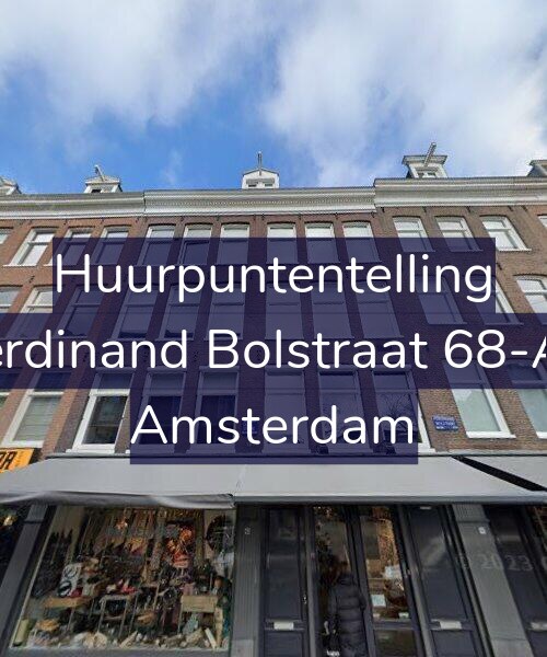 Foto gevel Huurpuntentelling voor Ferdinand Bolstraat 68-A3, Amsterdam