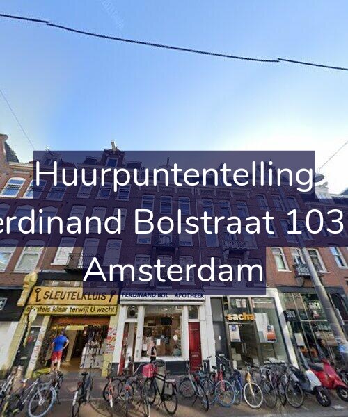 Foto gevel Huurpuntentelling voor Ferdinand Bolstraat 103-2, Amsterdam