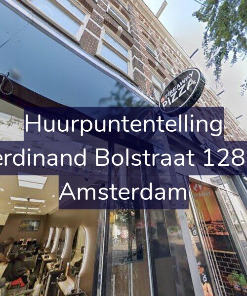 Foto gevel Huurpuntentelling voor Ferdinand Bolstraat 128-3, Amsterdam