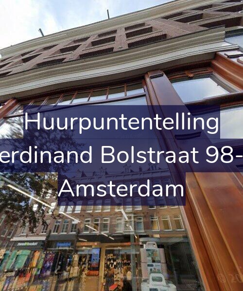 Foto gevel Huurpuntentelling voor Ferdinand Bolstraat 98-2, Amsterdam