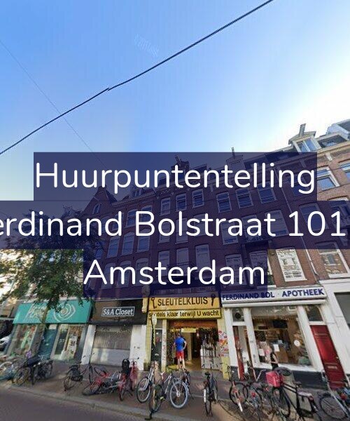 Foto gevel Huurpuntentelling voor Ferdinand Bolstraat 101-2, Amsterdam