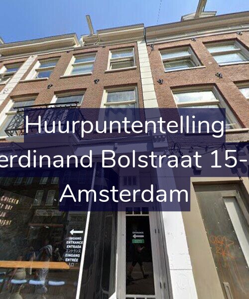 Foto gevel Huurpuntentelling voor Ferdinand Bolstraat 15-H, Amsterdam