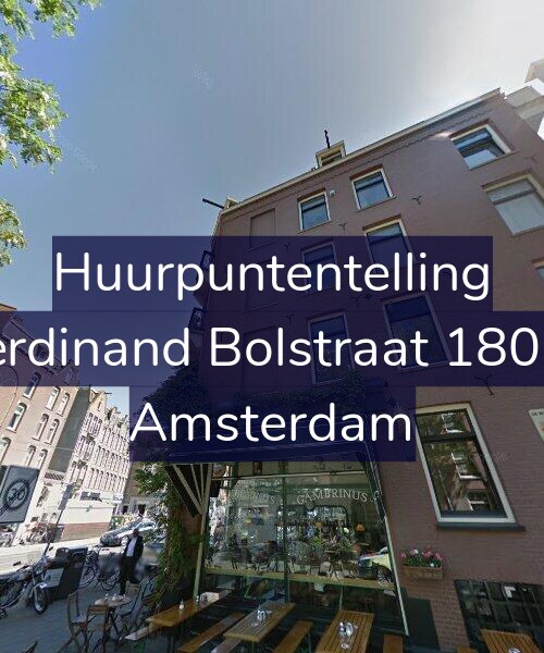Foto gevel Huurpuntentelling voor Ferdinand Bolstraat 180-2, Amsterdam