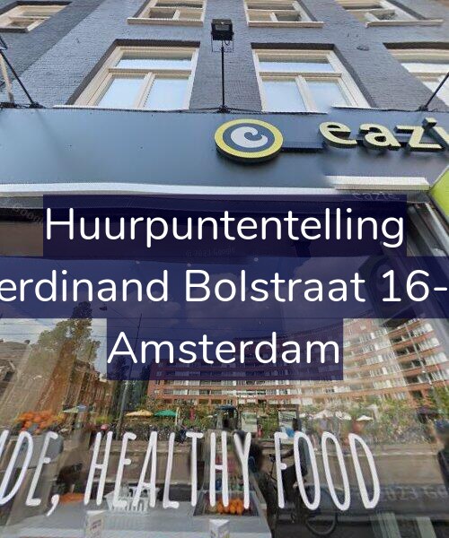 Foto gevel Huurpuntentelling voor Ferdinand Bolstraat 16-C, Amsterdam