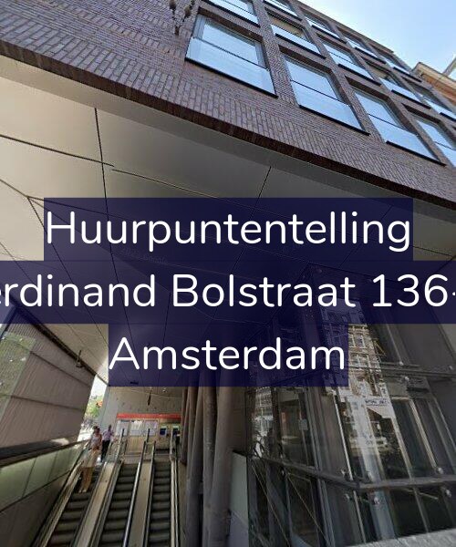 Foto gevel Huurpuntentelling voor Ferdinand Bolstraat 136-D, Amsterdam