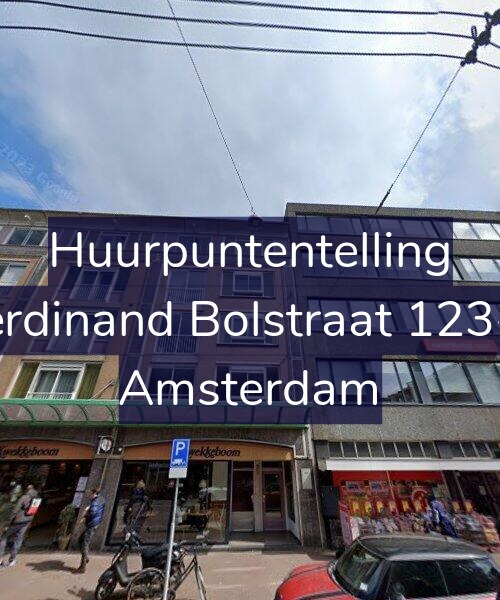 Foto gevel Huurpuntentelling voor Ferdinand Bolstraat 123-C, Amsterdam