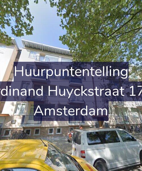 Foto gevel Huurpuntentelling voor Ferdinand Huyckstraat 17-H, Amsterdam