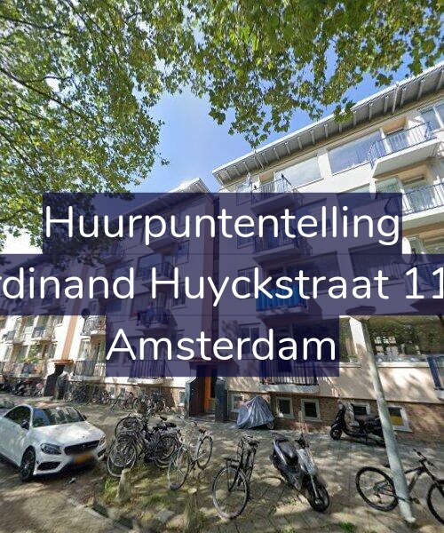 Foto gevel Huurpuntentelling voor Ferdinand Huyckstraat 11-H, Amsterdam