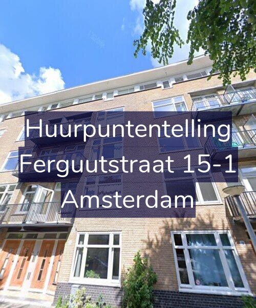 Foto gevel Huurpuntentelling voor Ferguutstraat 15-1, Amsterdam