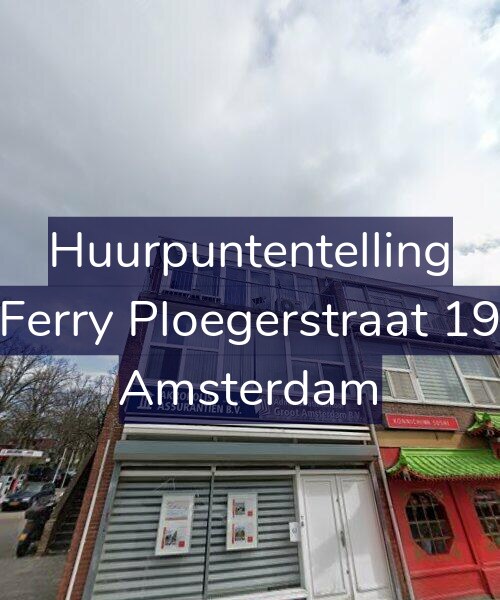 Foto gevel Huurpuntentelling voor Ferry Ploegerstraat 19, Amsterdam