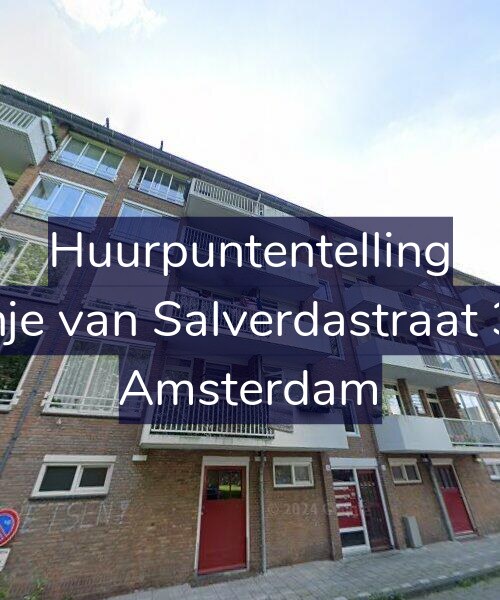 Foto gevel Huurpuntentelling voor Fijnje van Salverdastraat 3-1, Amsterdam