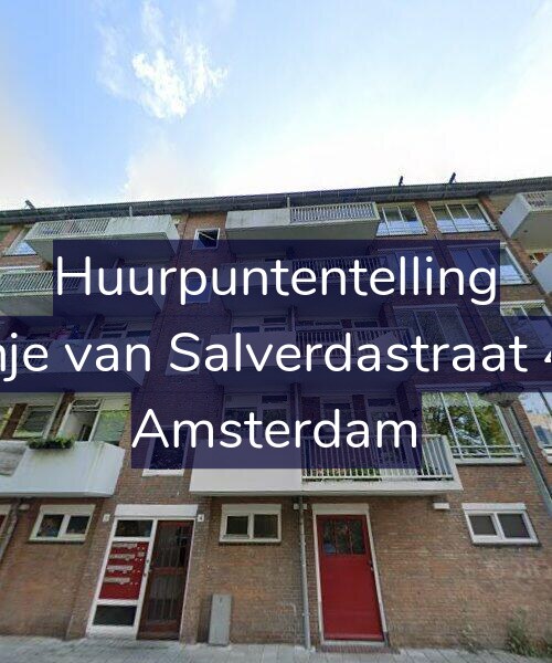 Foto gevel Huurpuntentelling voor Fijnje van Salverdastraat 4-1, Amsterdam