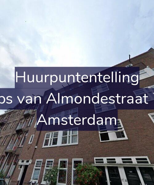 Foto gevel Huurpuntentelling voor Filips van Almondestraat 7-2, Amsterdam