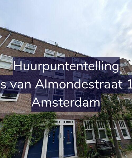 Foto gevel Huurpuntentelling voor Filips van Almondestraat 10-B, Amsterdam