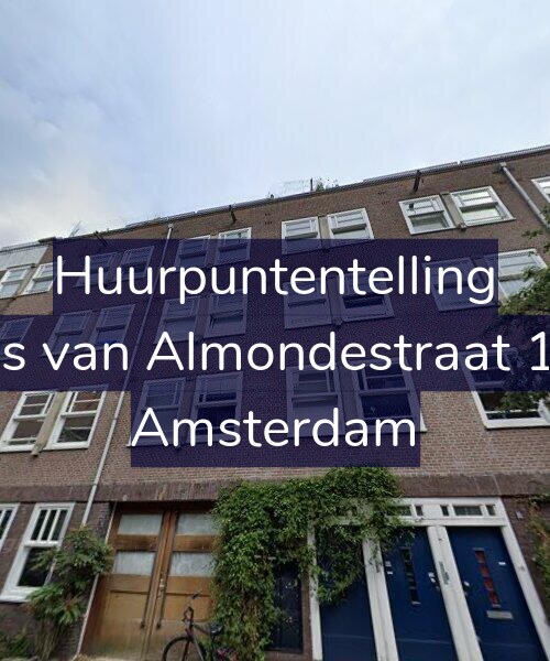 Foto gevel Huurpuntentelling voor Filips van Almondestraat 12-C, Amsterdam