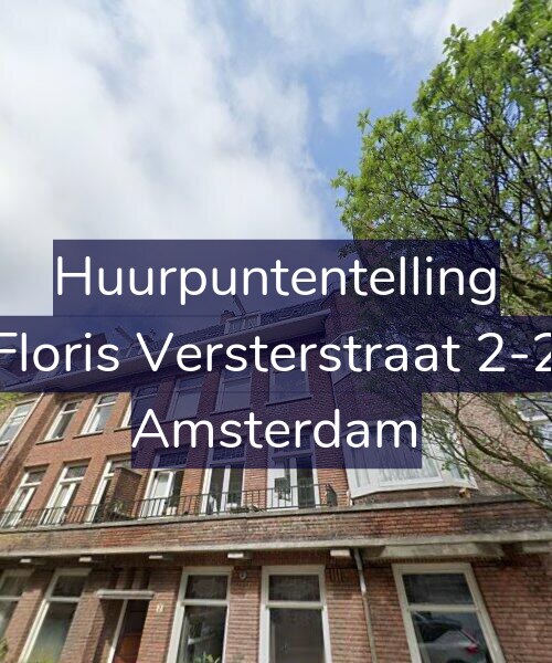 Foto gevel Huurpuntentelling voor Floris Versterstraat 2-2, Amsterdam