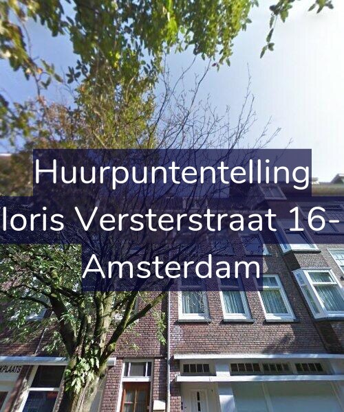 Foto gevel Huurpuntentelling voor Floris Versterstraat 16-2, Amsterdam