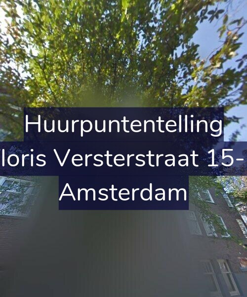 Foto gevel Huurpuntentelling voor Floris Versterstraat 15-2, Amsterdam
