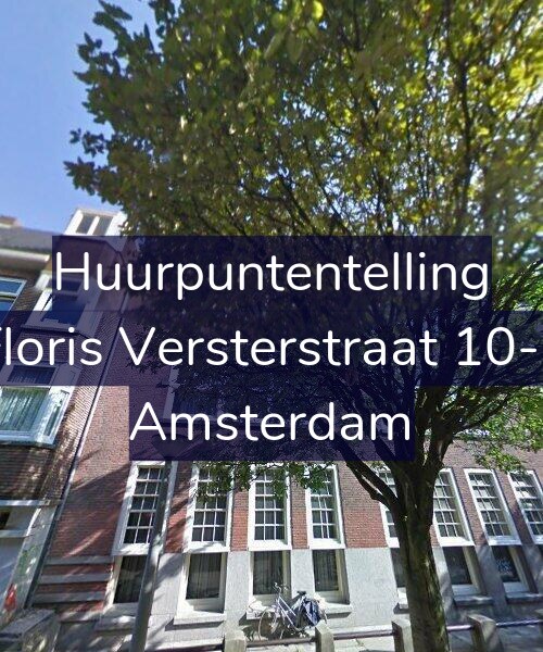 Foto gevel Huurpuntentelling voor Floris Versterstraat 10-F, Amsterdam