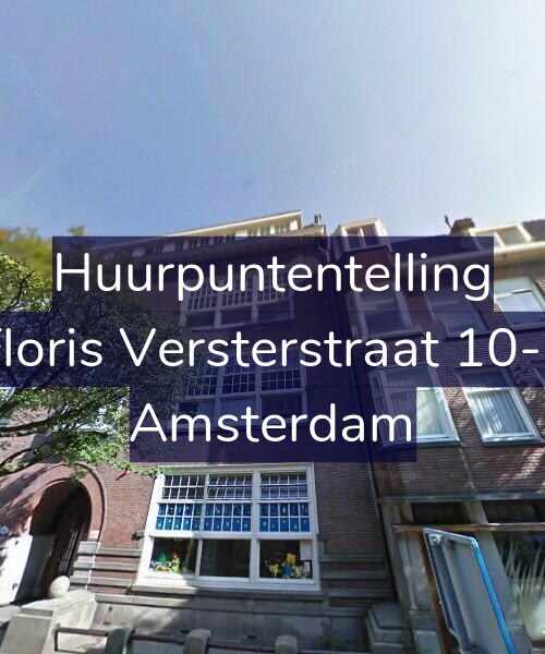 Foto gevel Huurpuntentelling voor Floris Versterstraat 10-E, Amsterdam