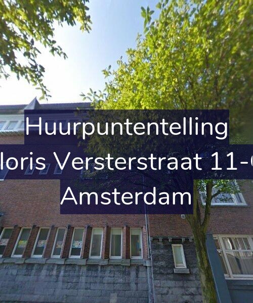 Foto gevel Huurpuntentelling voor Floris Versterstraat 11-G, Amsterdam