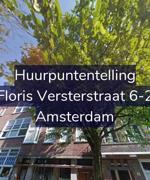 Foto gevel Huurpuntentelling voor Floris Versterstraat 6-2, Amsterdam