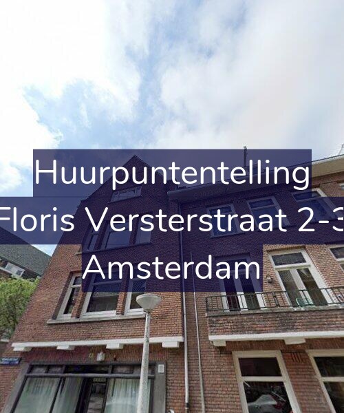 Foto gevel Huurpuntentelling voor Floris Versterstraat 2-3, Amsterdam