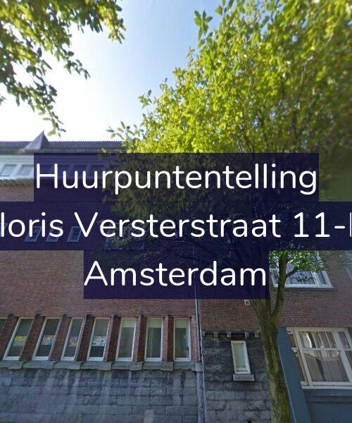 Foto gevel Huurpuntentelling voor Floris Versterstraat 11-D, Amsterdam