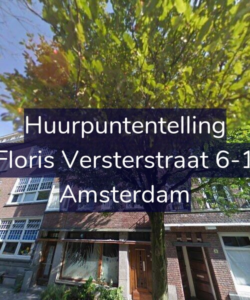 Foto gevel Huurpuntentelling voor Floris Versterstraat 6-1, Amsterdam
