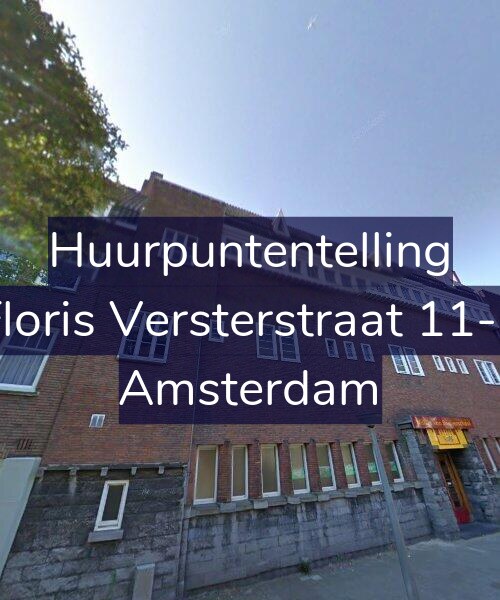 Foto gevel Huurpuntentelling voor Floris Versterstraat 11-E, Amsterdam