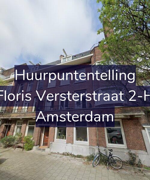 Foto gevel Huurpuntentelling voor Floris Versterstraat 2-H, Amsterdam