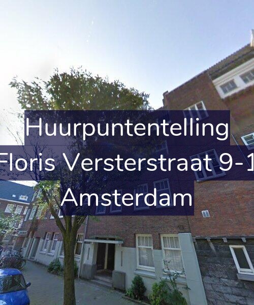Foto gevel Huurpuntentelling voor Floris Versterstraat 9-1, Amsterdam