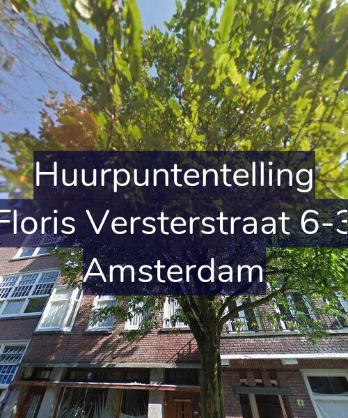 Foto gevel Huurpuntentelling voor Floris Versterstraat 6-3, Amsterdam