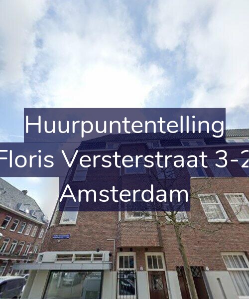 Foto gevel Huurpuntentelling voor Floris Versterstraat 3-2, Amsterdam