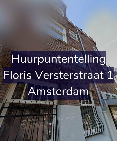 Foto gevel Huurpuntentelling voor Floris Versterstraat 1, Amsterdam