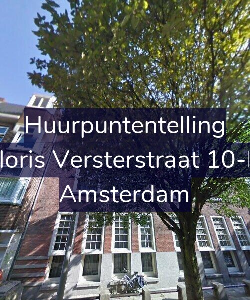 Foto gevel Huurpuntentelling voor Floris Versterstraat 10-D, Amsterdam