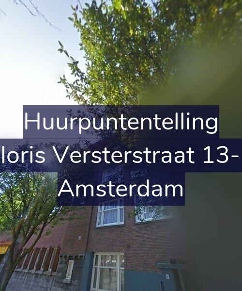 Foto gevel Huurpuntentelling voor Floris Versterstraat 13-2, Amsterdam