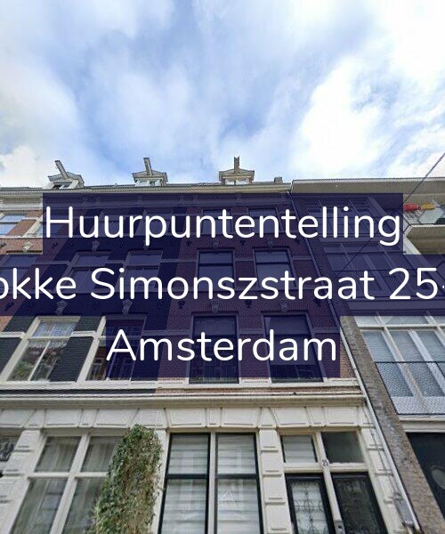 Foto gevel Huurpuntentelling voor Fokke Simonszstraat 25-3, Amsterdam