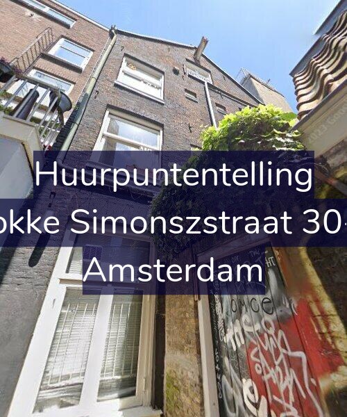 Foto gevel Huurpuntentelling voor Fokke Simonszstraat 30-1, Amsterdam