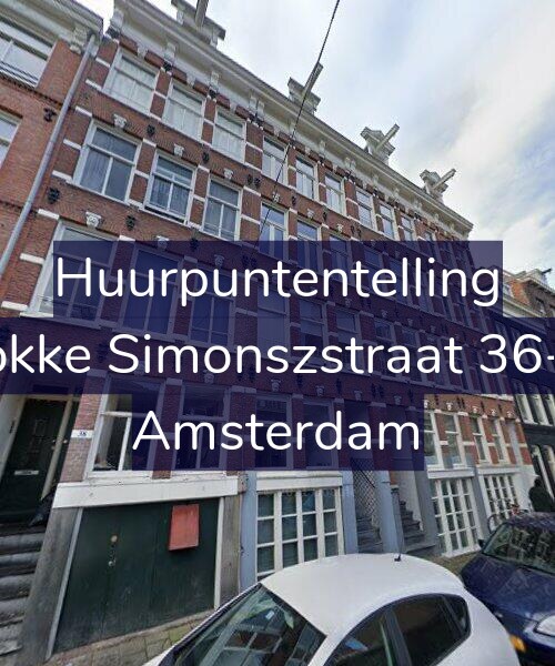 Foto gevel Huurpuntentelling voor Fokke Simonszstraat 36-H, Amsterdam