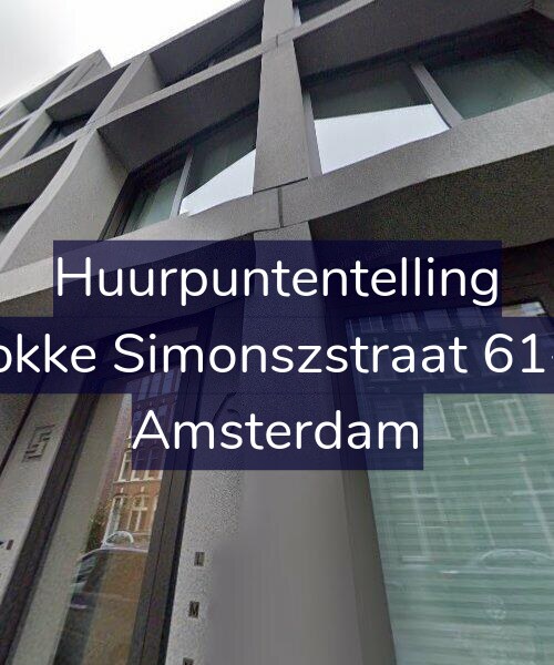 Foto gevel Huurpuntentelling voor Fokke Simonszstraat 61-L, Amsterdam