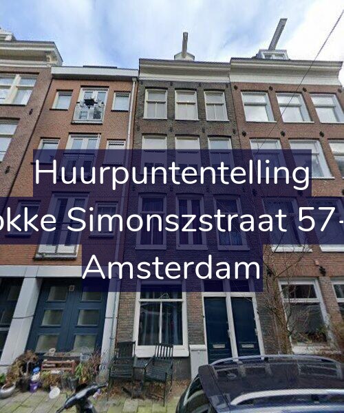 Foto gevel Huurpuntentelling voor Fokke Simonszstraat 57-H, Amsterdam