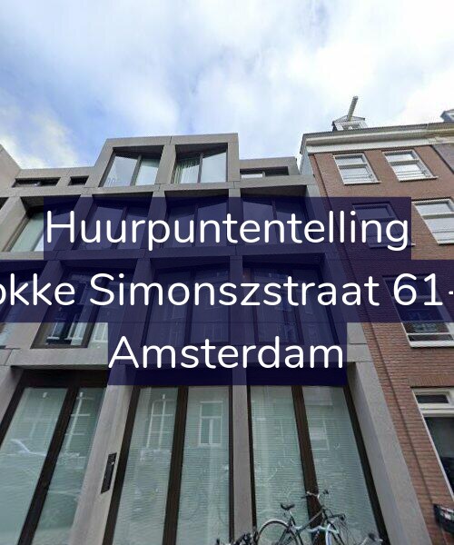 Foto gevel Huurpuntentelling voor Fokke Simonszstraat 61-U, Amsterdam