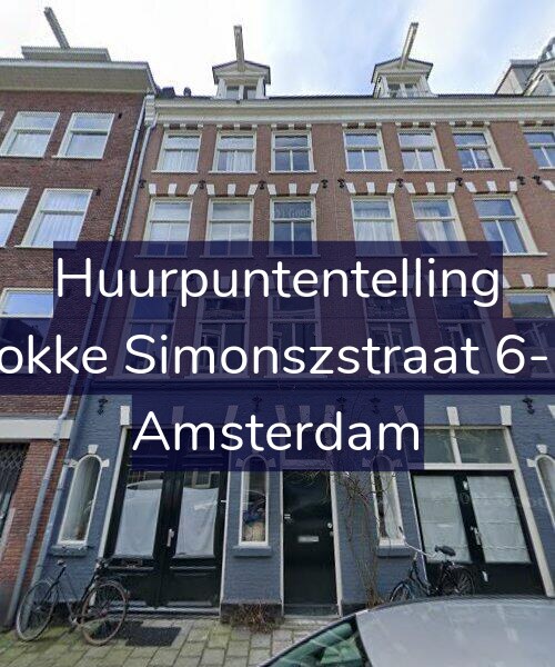 Foto gevel Huurpuntentelling voor Fokke Simonszstraat 6-H, Amsterdam