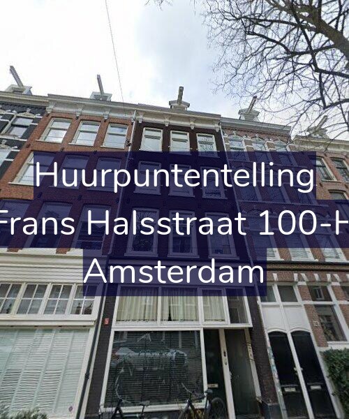 Foto gevel Huurpuntentelling voor Frans Halsstraat 100-H, Amsterdam